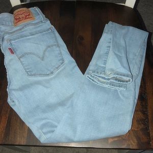 Super skinny Levi jeans